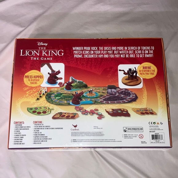 Lion King Board Game New - Picture 2 of 5